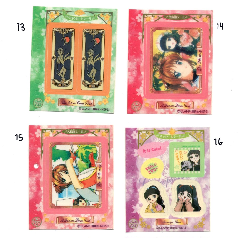 cardcaptor sakura stickers