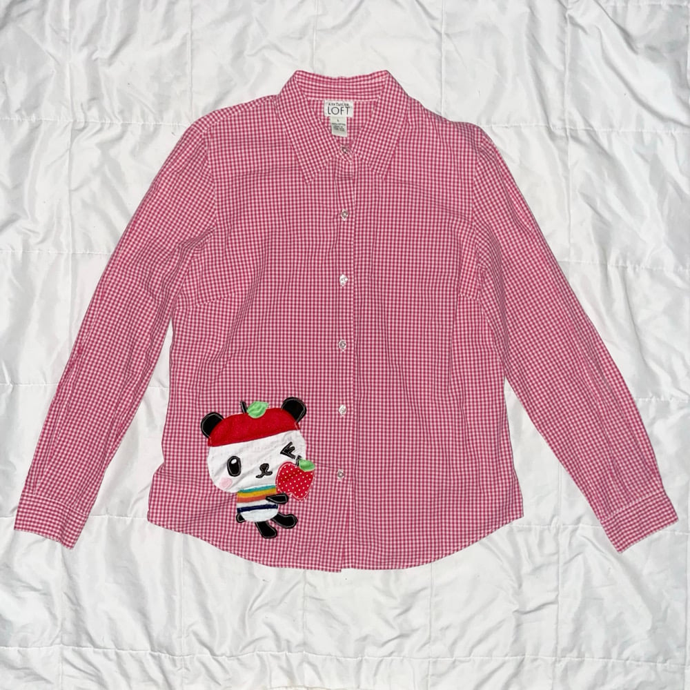 pandapple button up