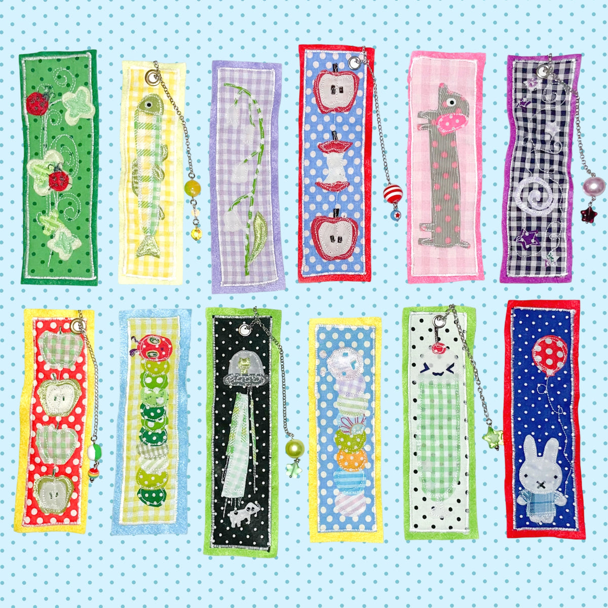 felt bookmarks
