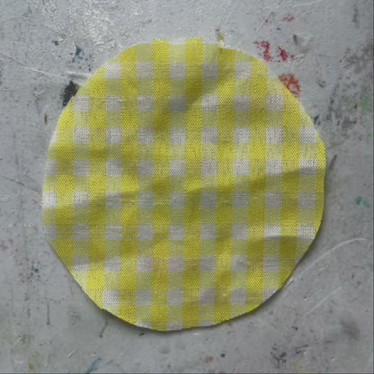 fabric scrap buttons