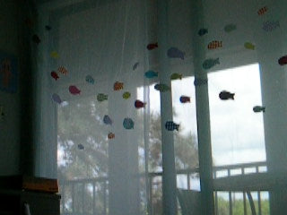 little fish curtains *MADE TO ORDER*