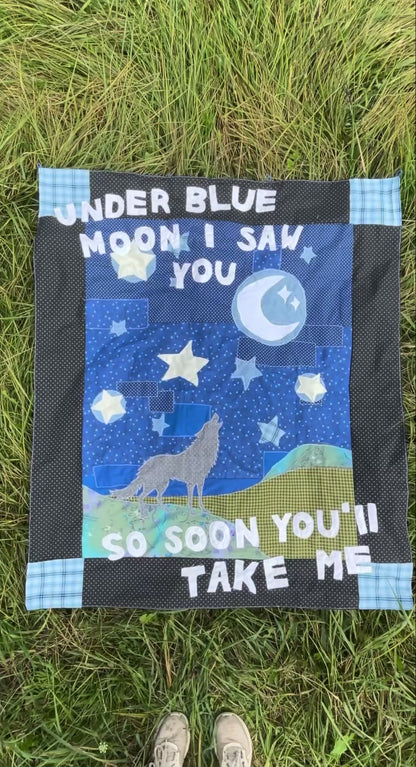 blue moon tapestry